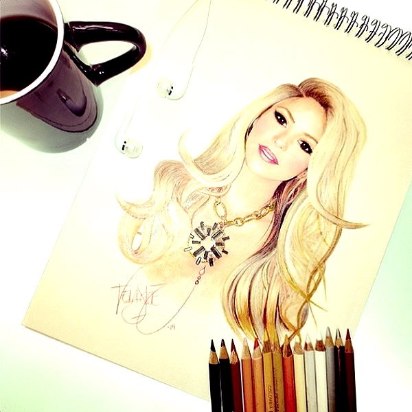 shakira instagram image archive image