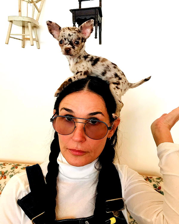 demimoore instagram image archive image