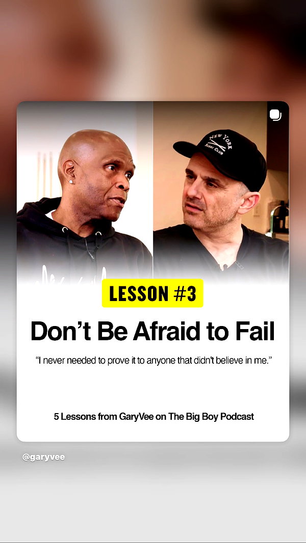 Archived image from @garyvee on Instagram