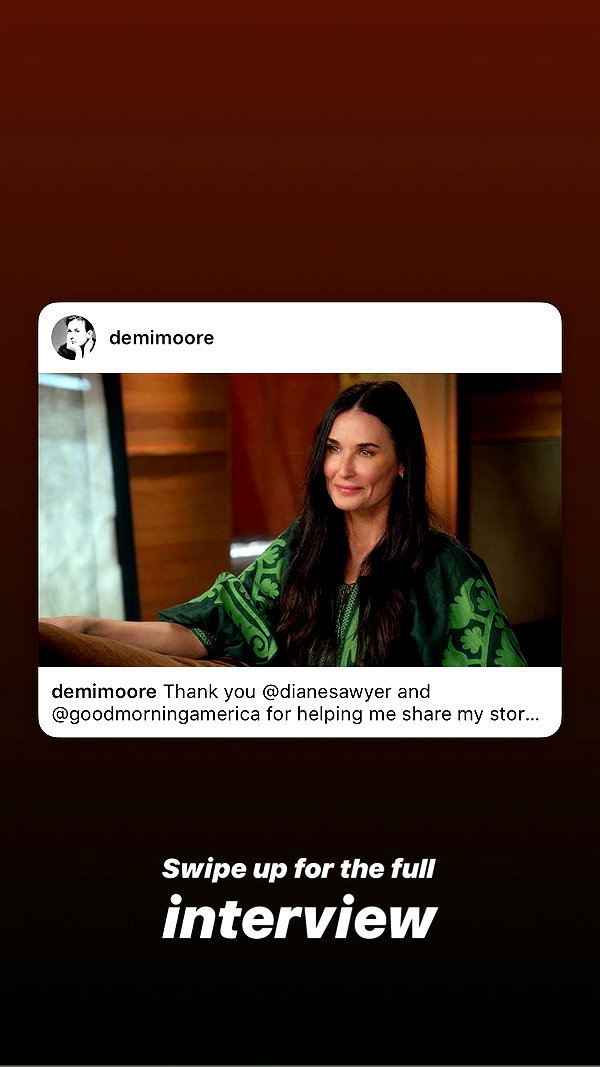 demimoore instagram image archive image