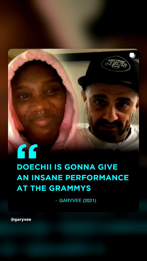 Archived image from @garyvee on Instagram