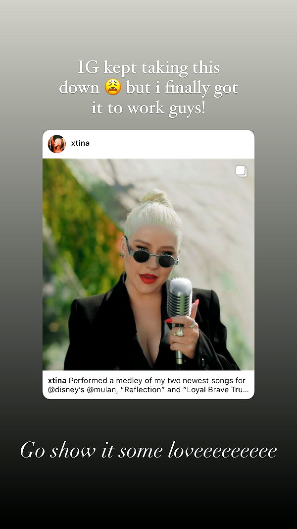 xtina instagram image archive image
