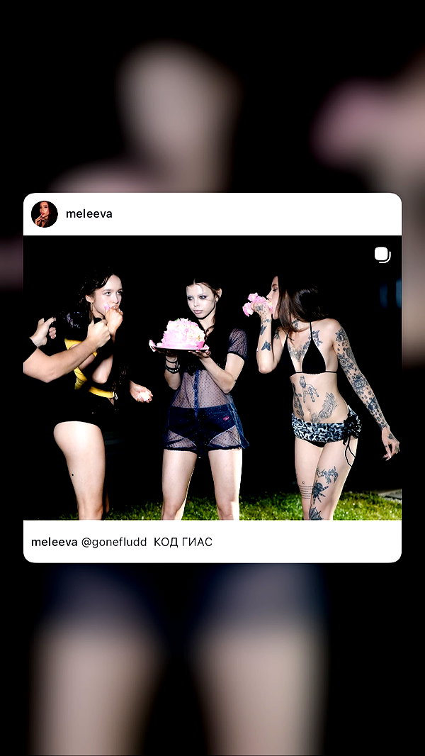 Archived image from @meleeva on Instagram