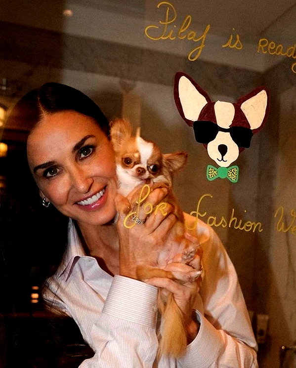demimoore instagram image archive image