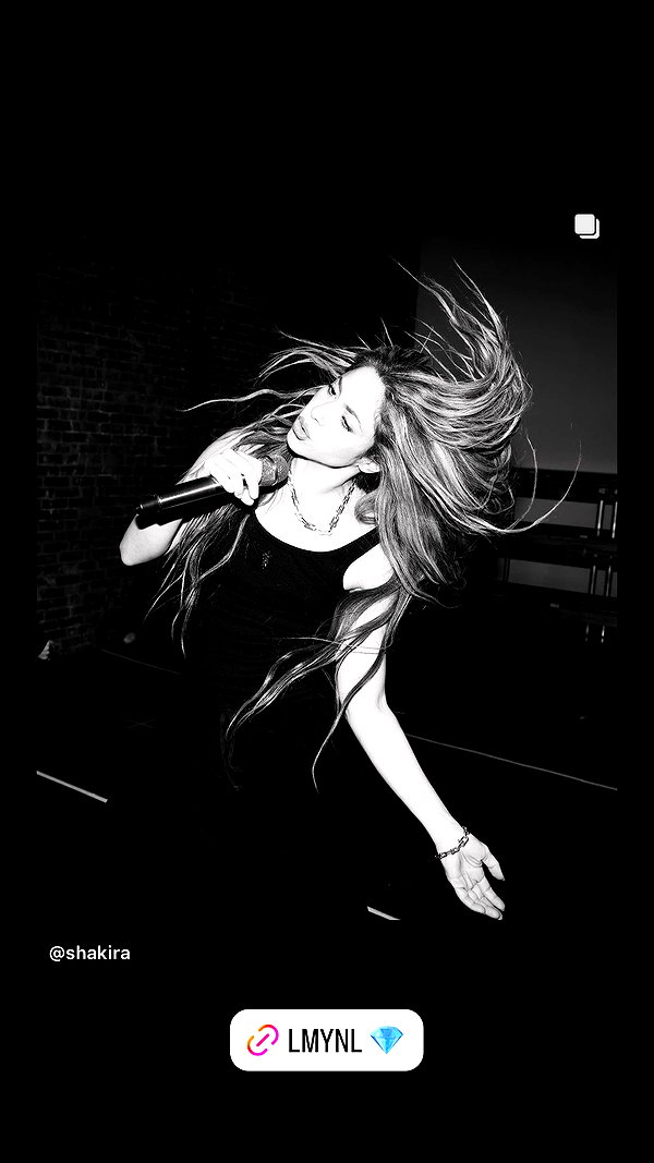shakira instagram image archive image