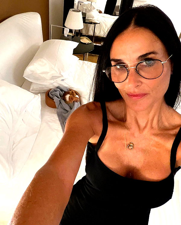 demimoore instagram image archive image