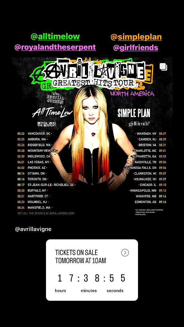 avrillavigne instagram image archive image