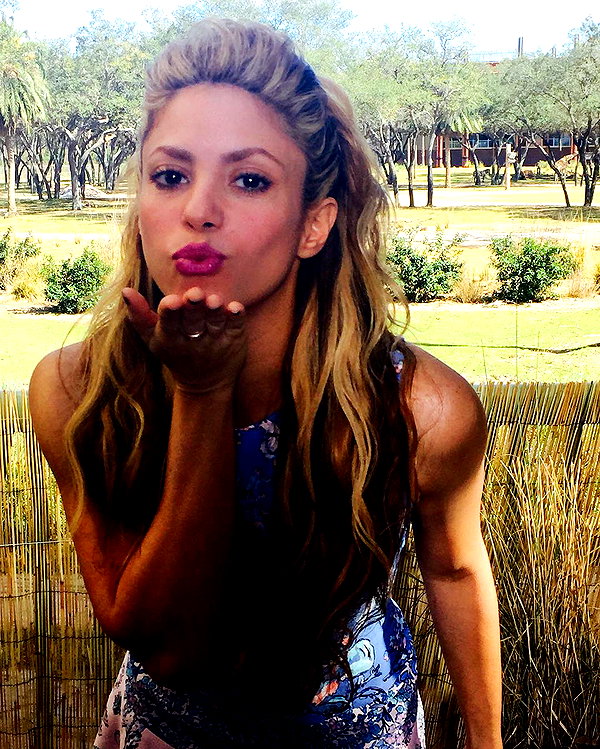 shakira instagram image archive image