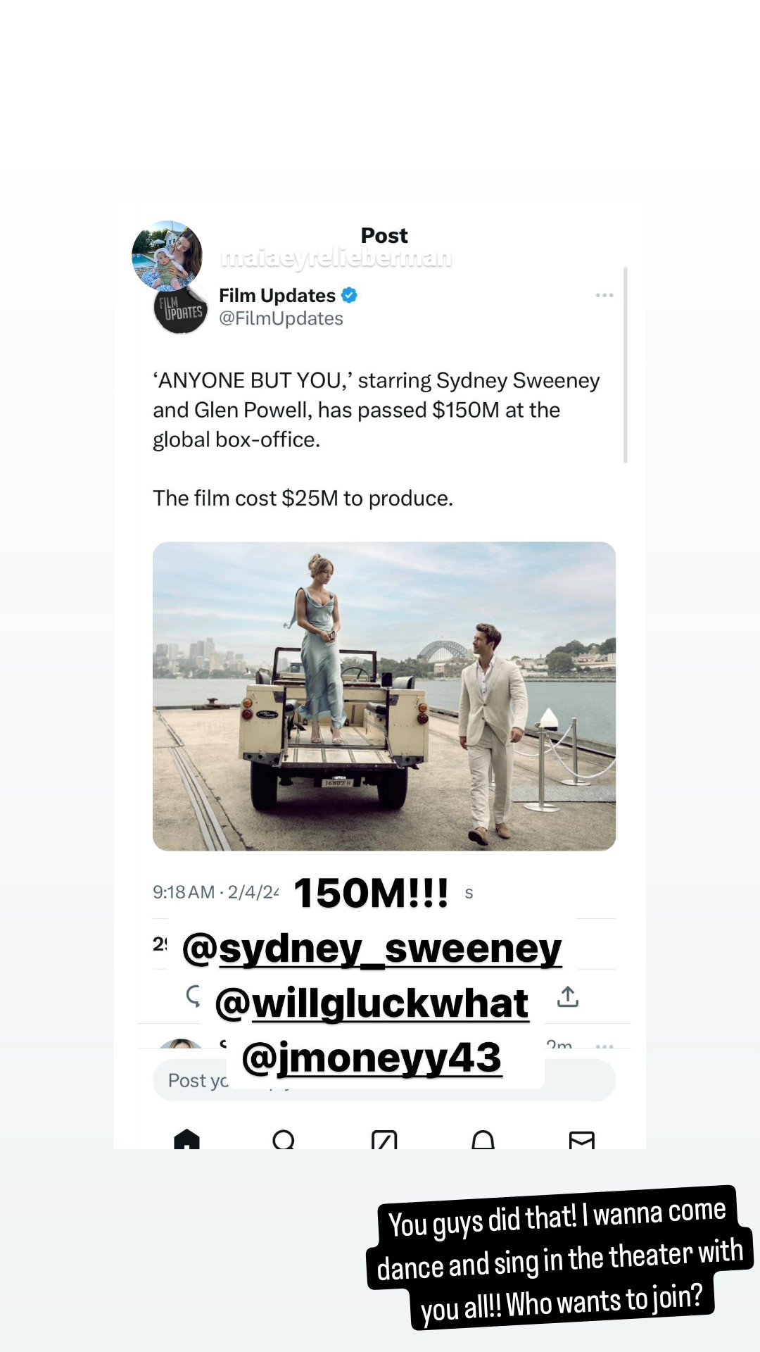 sydney_sweeney instagram image archive image