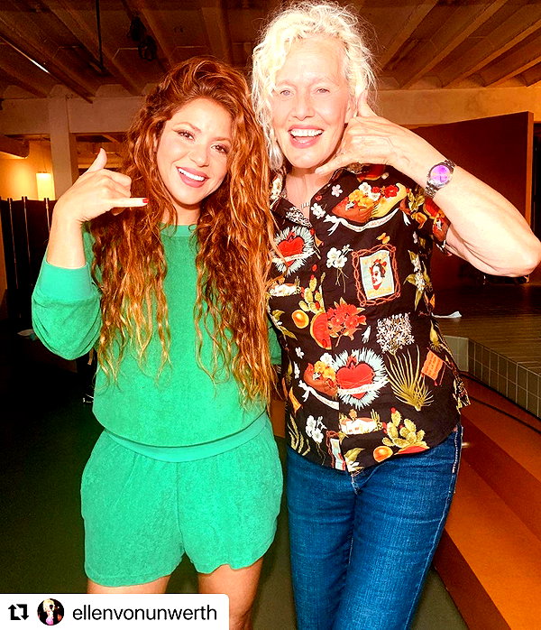 shakira instagram image archive image