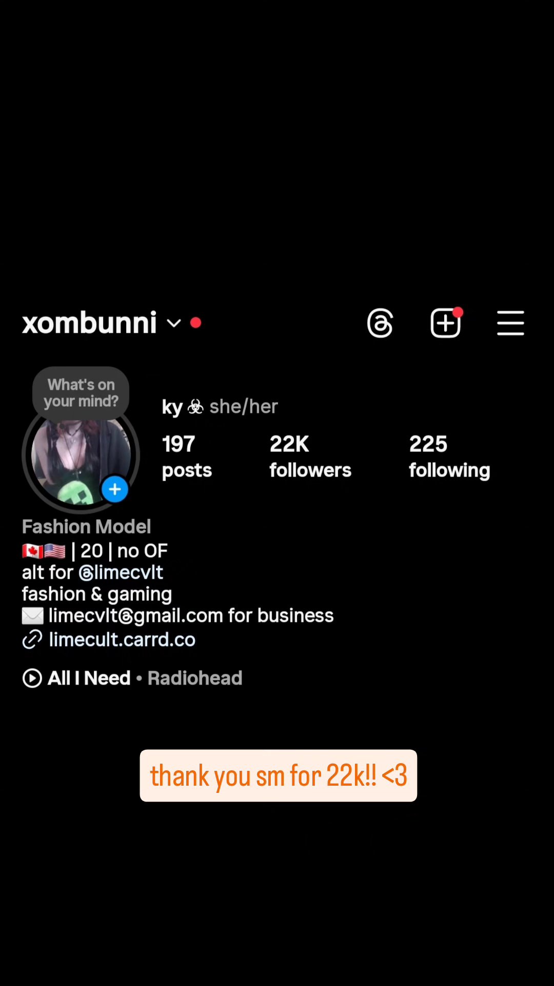 xombunni instagram image archive image