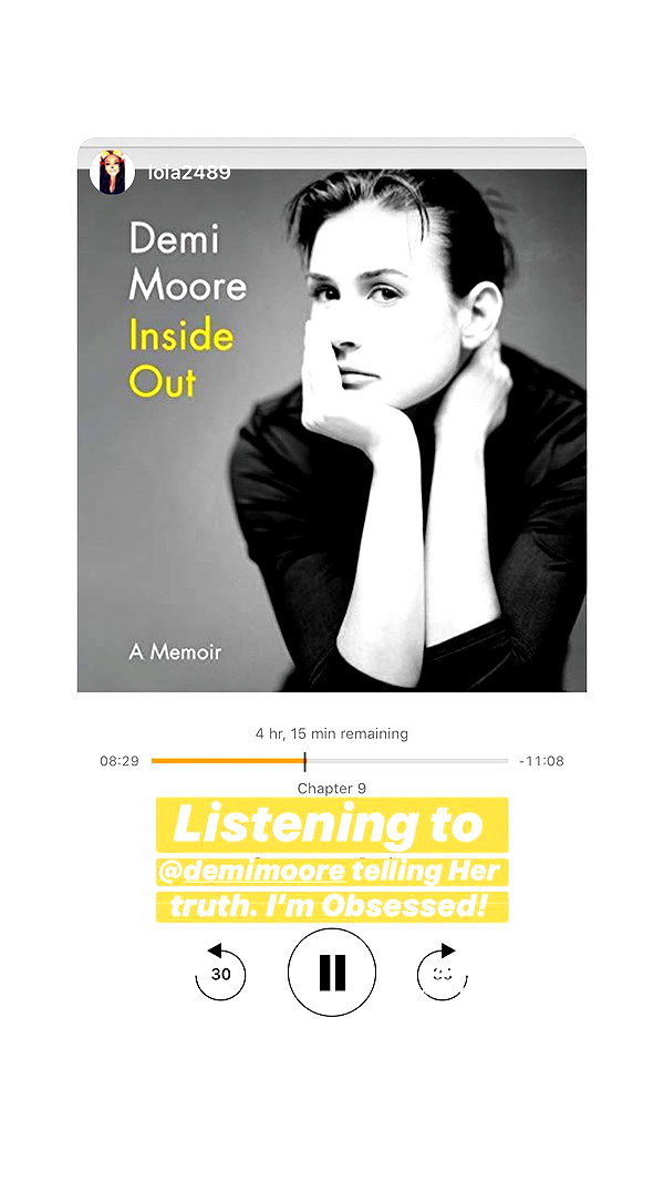 demimoore instagram image archive image
