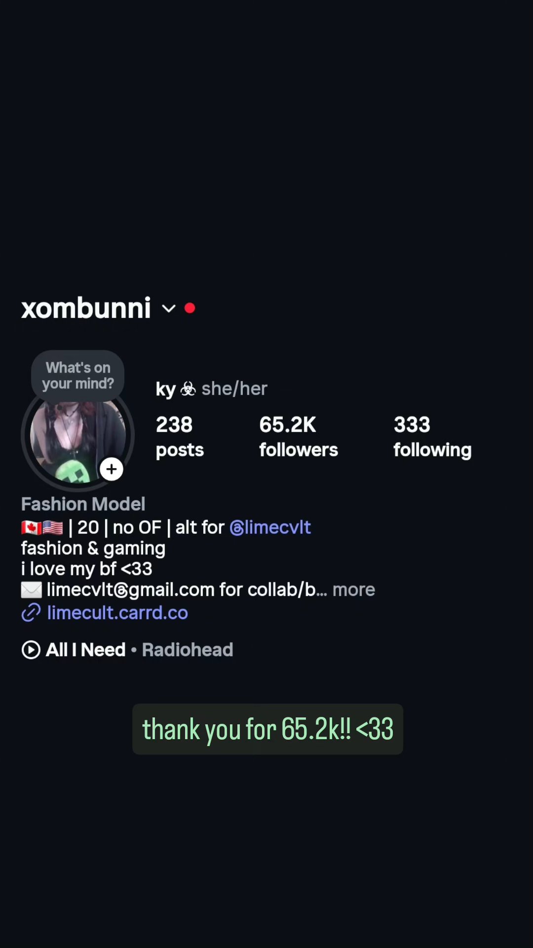 xombunni instagram image archive image