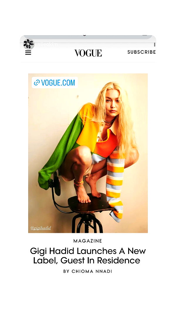 gigihadid instagram image archive image