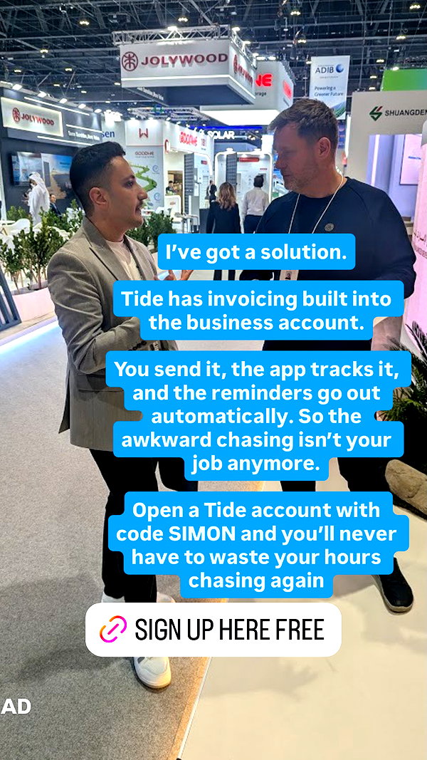 Archived image from @simonsquibb on Instagram