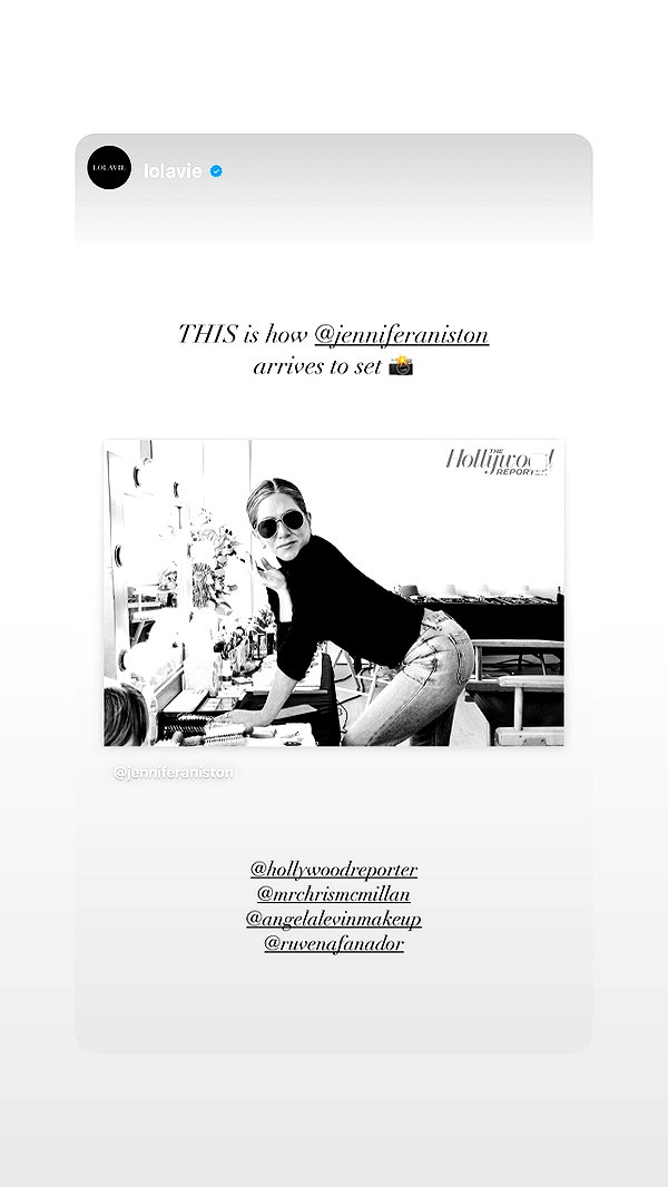 jenniferaniston instagram image archive image
