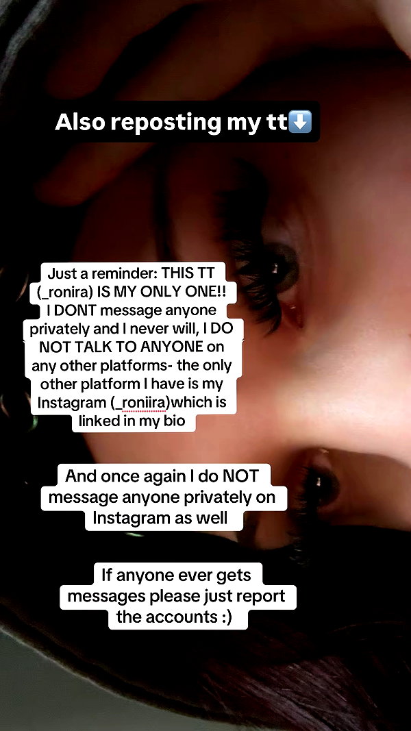 Archived image from @_roniira on Instagram