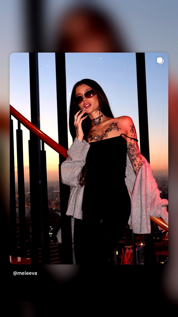 Archived image from @meleeva on Instagram