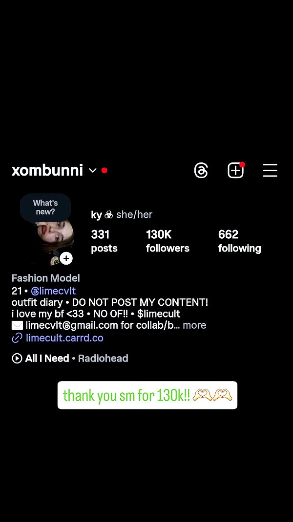 xombunni instagram image archive image