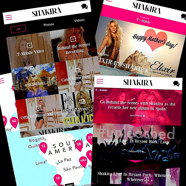 shakira instagram image archive image