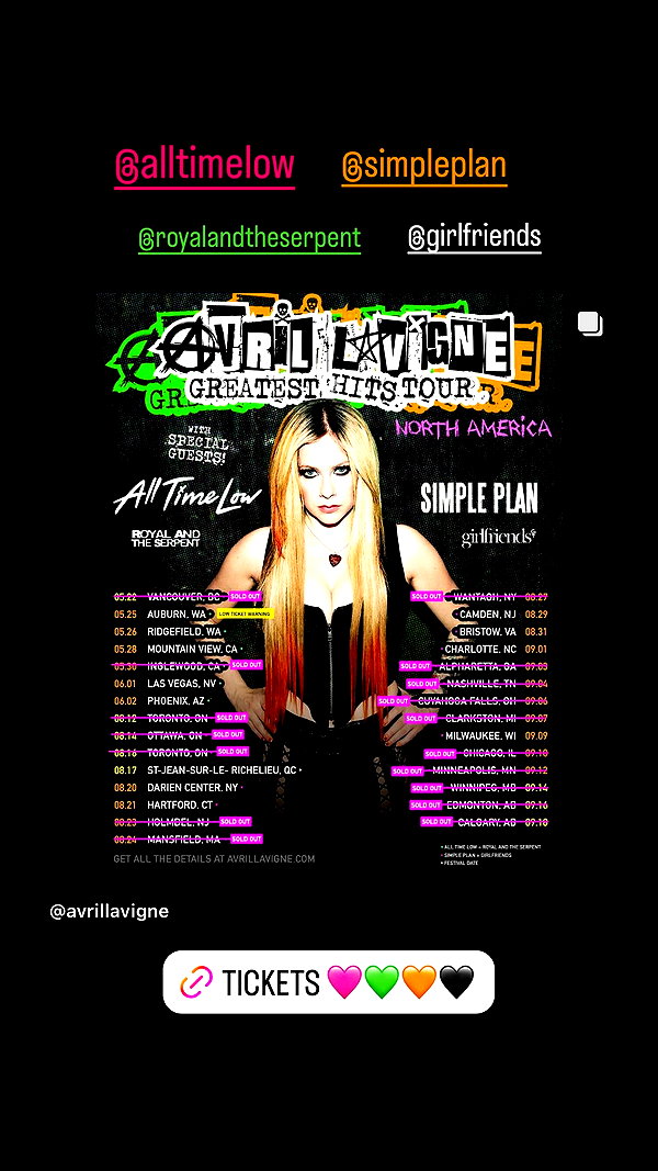 avrillavigne instagram image archive image