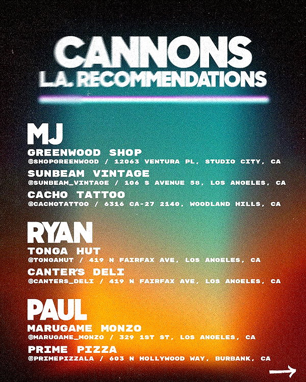 cannonstheband instagram image archive image