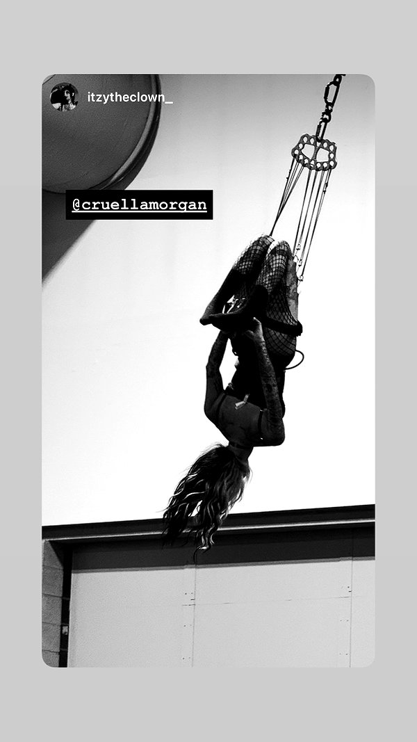 Archived image from @cruellamorgan on Instagram