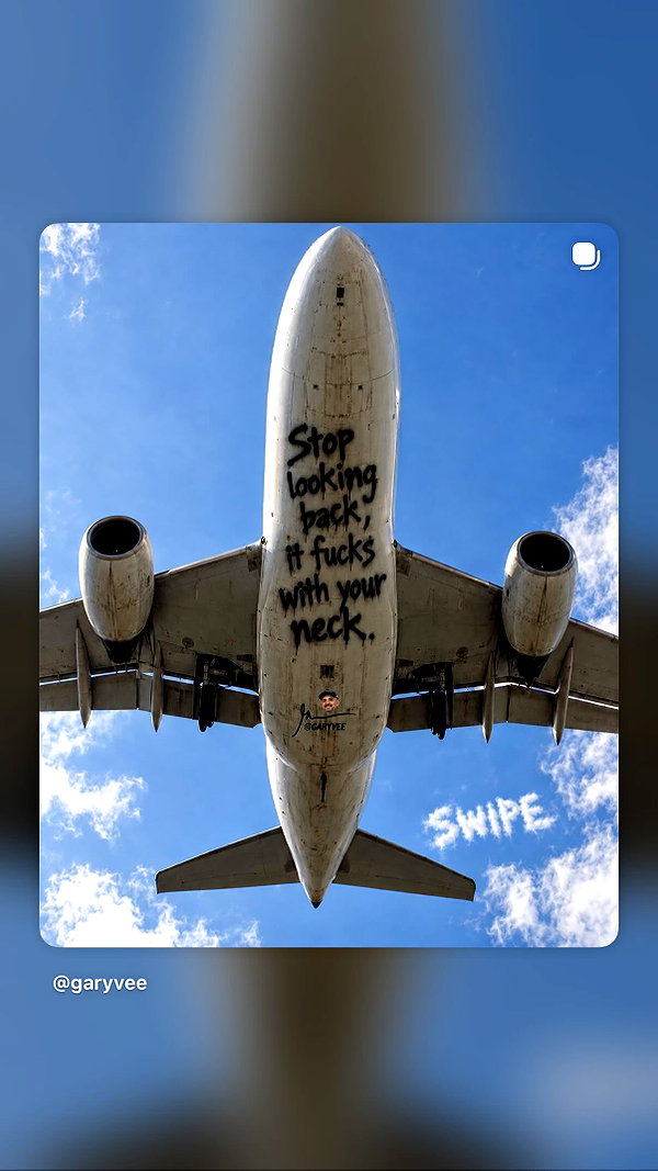 Archived image from @garyvee on Instagram