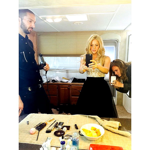 shakira instagram image archive image