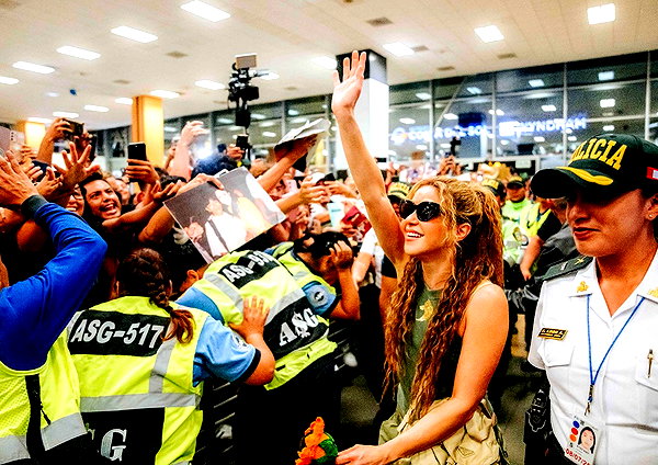 shakira instagram image archive image