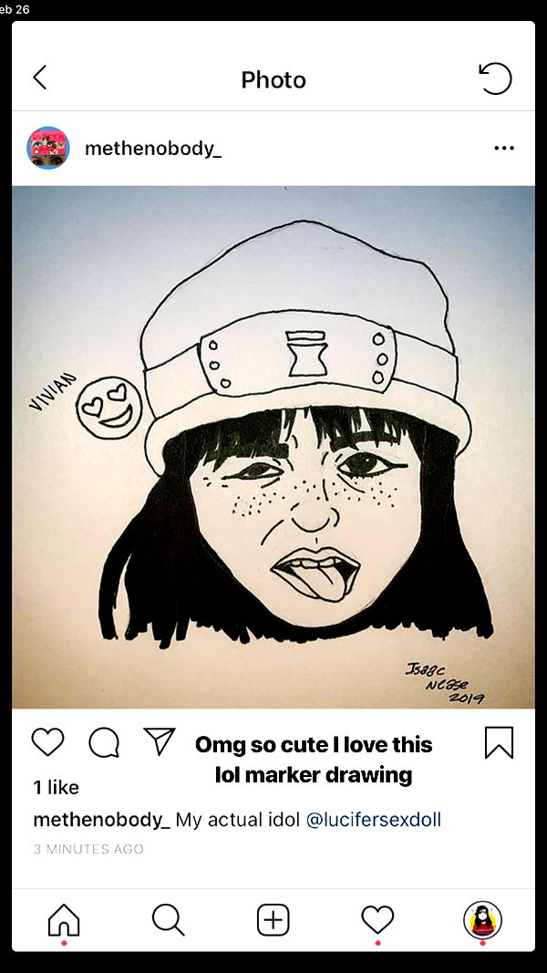 Archived image from @lilmochidoll on Instagram