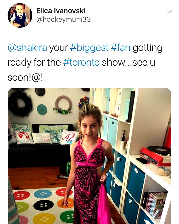 shakira instagram image archive image