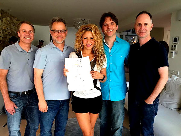 shakira instagram image archive image
