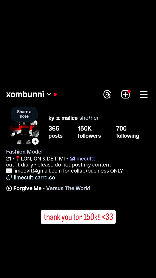 xombunni instagram image archive image