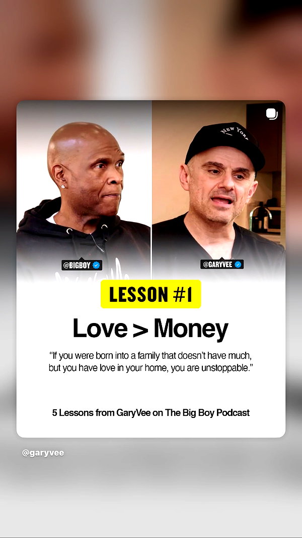 Archived image from @garyvee on Instagram