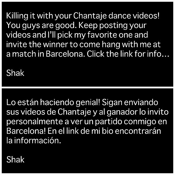 shakira instagram image archive image