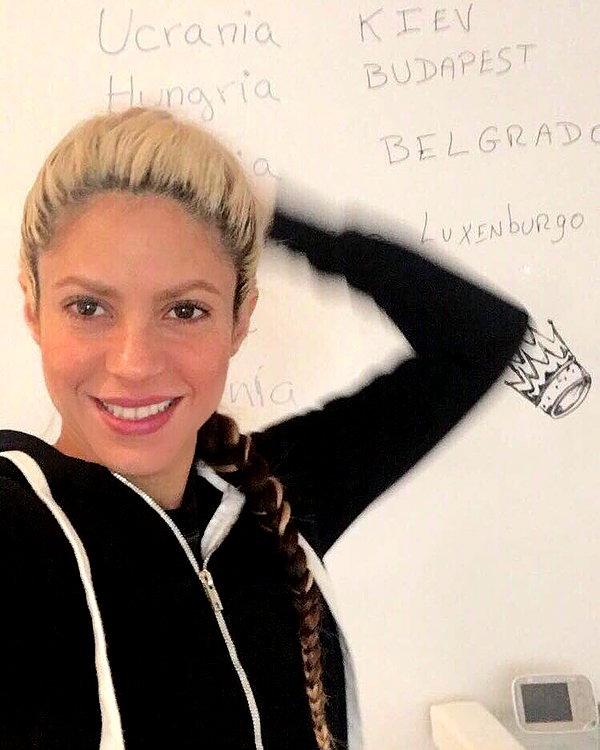 shakira instagram image archive image