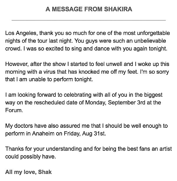 shakira instagram image archive image