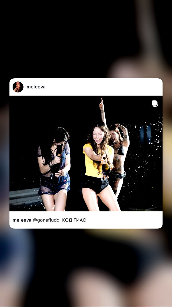 Archived image from @meleeva on Instagram