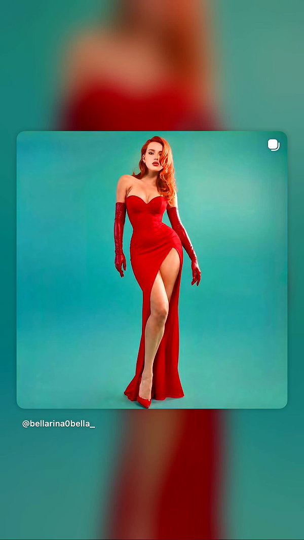 Archived image from @bellathorne on Instagram