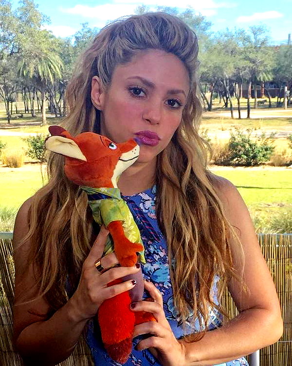 shakira instagram image archive image