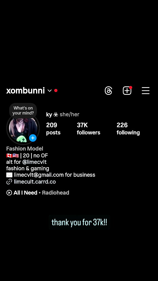 xombunni instagram image archive image