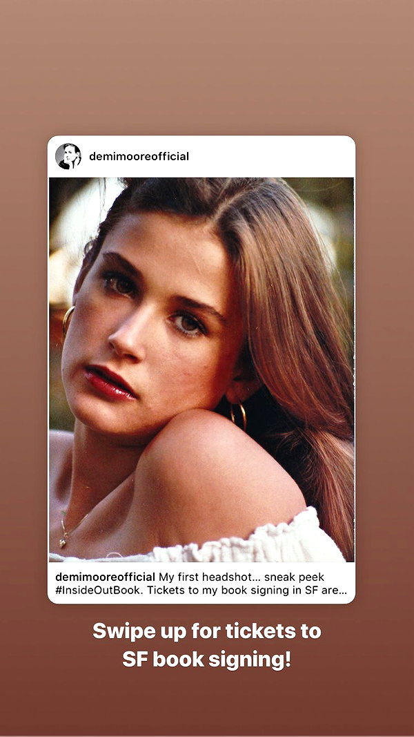 demimoore instagram image archive image