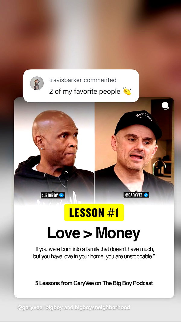 Archived image from @garyvee on Instagram