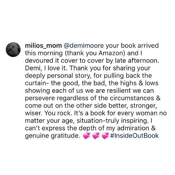 demimoore instagram image archive image
