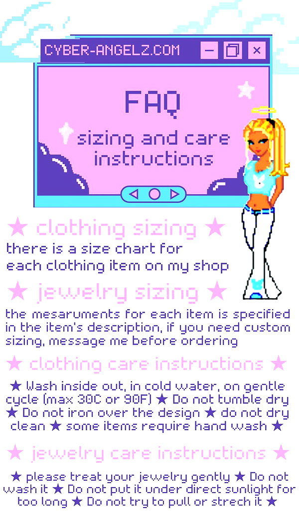 Archived image from @cyberangelz.shop on Instagram