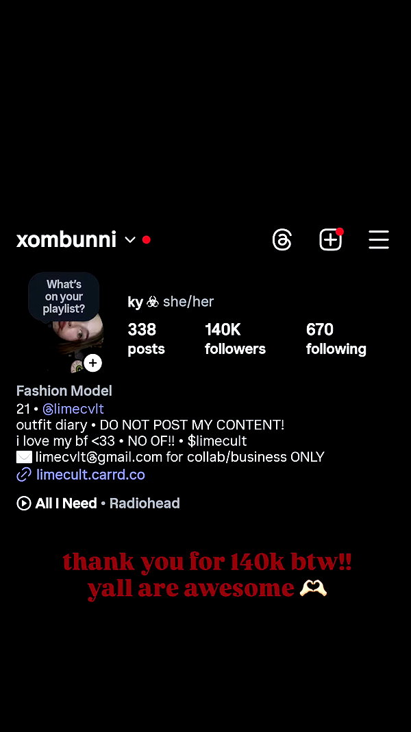 xombunni instagram image archive image