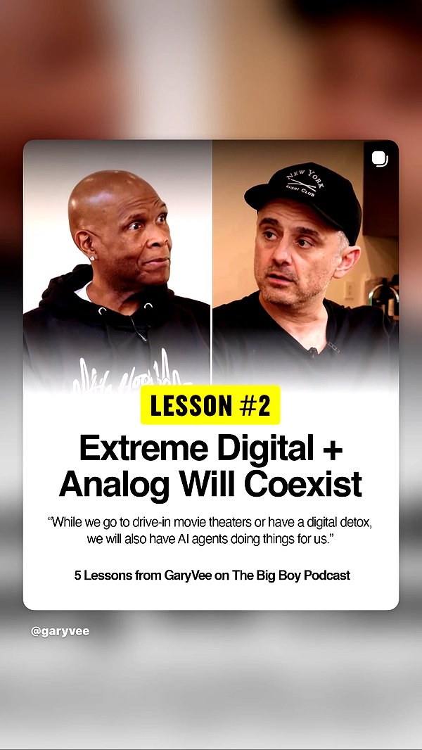 Archived image from @garyvee on Instagram