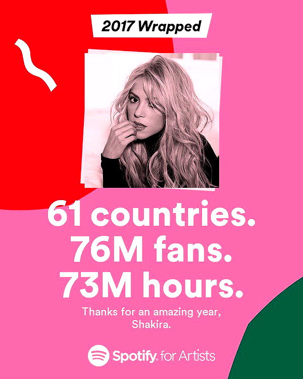 shakira instagram image archive image