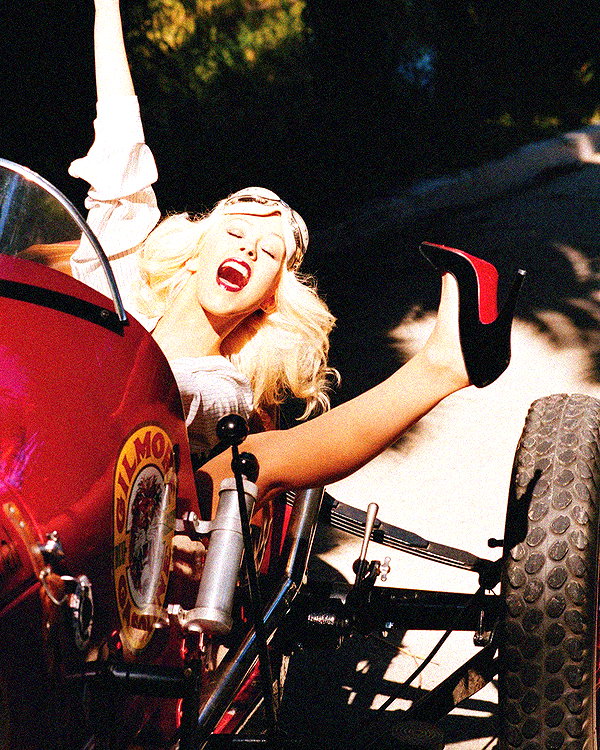 Archived image from @xtina on Instagram